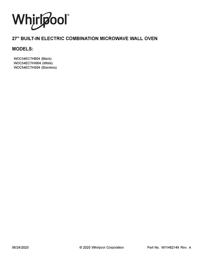 Diagram for WOC54EC7HB04