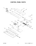 Diagram for 02 - Control Panel Parts