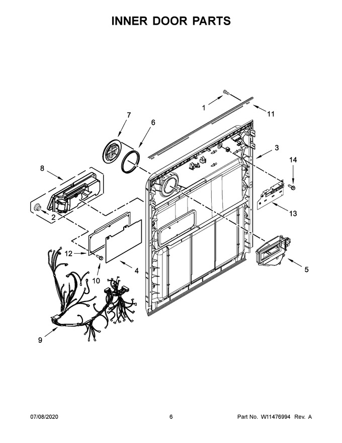 Diagram for WDT705PAKB0