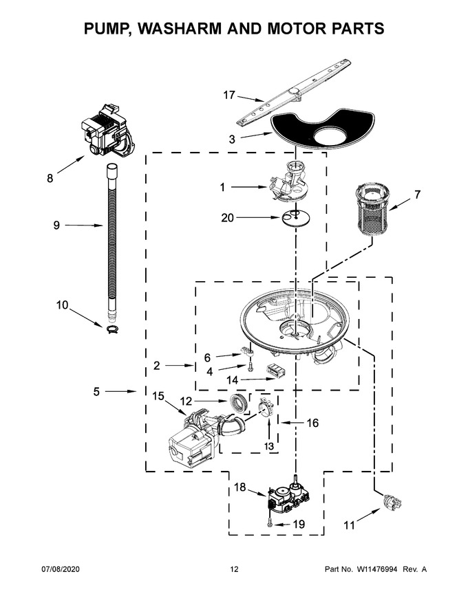 Diagram for WDT705PAKB0