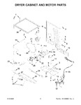 Diagram for 04 - Dryer Cabinet And Motor Parts