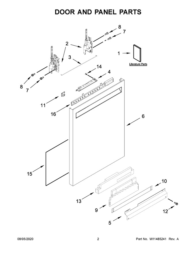 Diagram for KDFE104KPS0