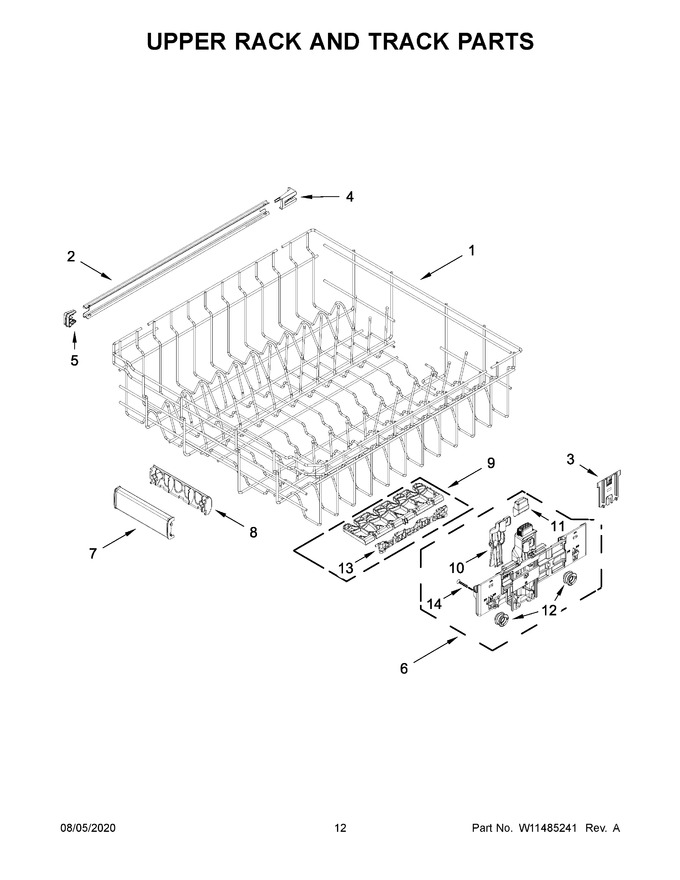 Diagram for KDFE104KWH0