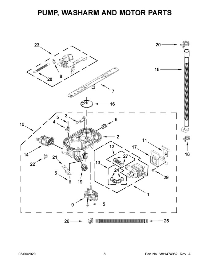 Diagram for WDT750SAKV0