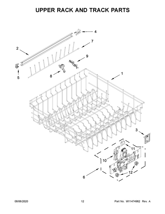 Diagram for WDT750SAKW0