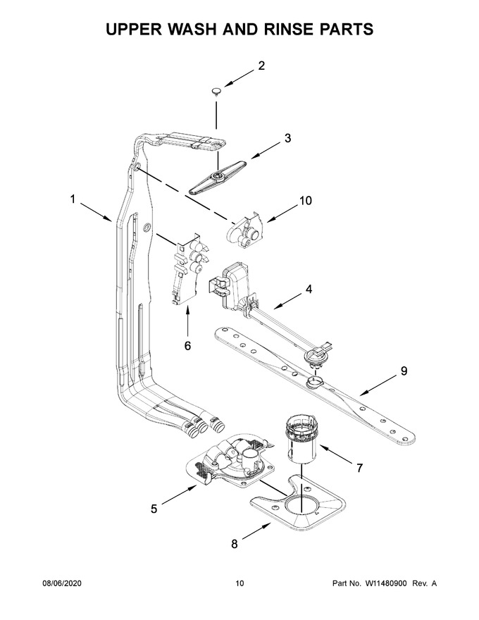 Diagram for WDTA80SAKZ0