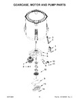 Diagram for 09 - Gearcase, Motor And Pump Parts