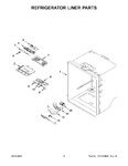 Diagram for 03 - Refrigerator Liner Parts