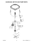 Diagram for 09 - Gearcase, Motor And Pump Parts