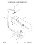 Diagram for 06 - Upper Wash And Rinse Parts