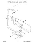 Diagram for 06 - Upper Wash And Rinse Parts