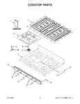 Diagram for 02 - Cooktop Parts