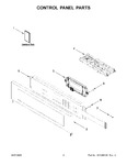 Diagram for 02 - Control Panel Parts