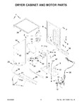 Diagram for 04 - Dryer Cabinet And Motor Parts