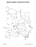 Diagram for 04 - Dryer Cabinet And Motor Parts