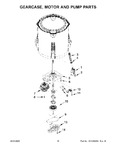 Diagram for 09 - Gearcase, Motor And Pump Parts