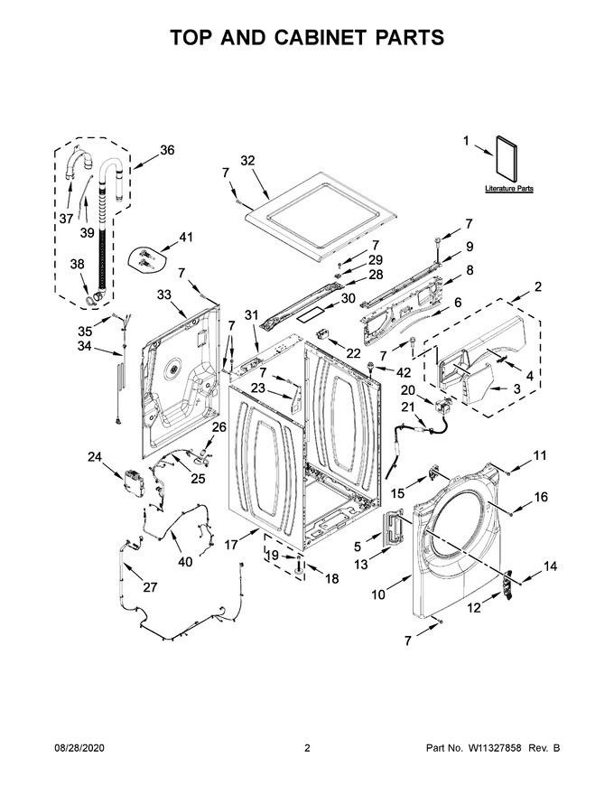 Diagram for WFW9620HC0