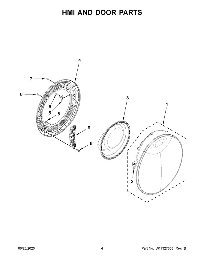 Diagram for WFW9620HC0