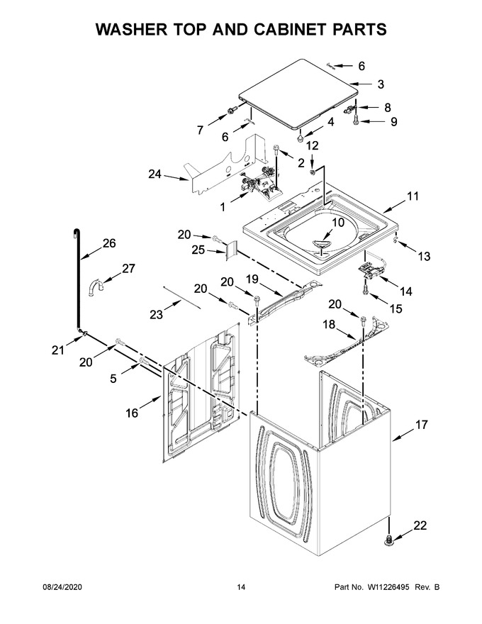 Diagram for WGT4027HW0