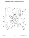 Diagram for 04 - Dryer Cabinet And Motor Parts