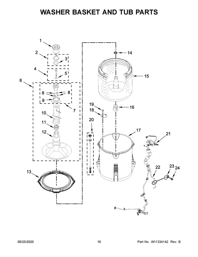 Diagram for WGTLV27HW1