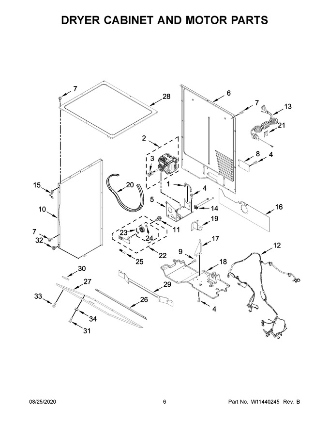 Diagram for WGTLV27HW2