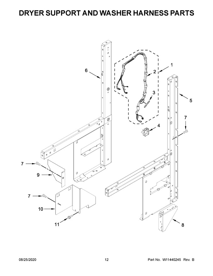 Diagram for WGTLV27HW2