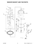 Diagram for 09 - Washer Basket And Tub Parts