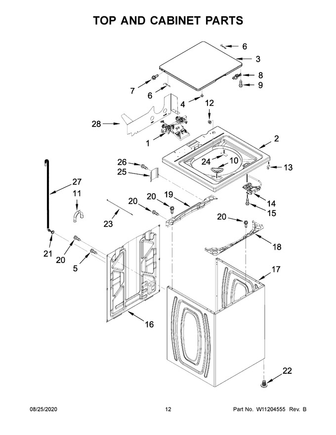 Diagram for YWET4027HW0