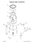 Diagram for 04 - Basket And Tub Parts