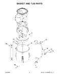 Diagram for 04 - Basket And Tub Parts