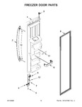 Diagram for 08 - Freezer Door Parts