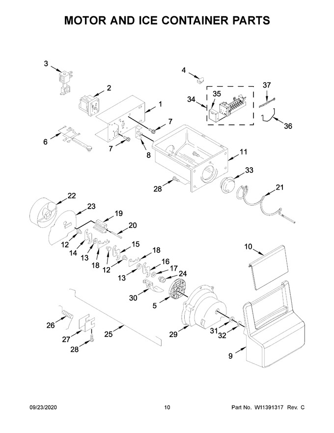 Diagram for WRS315SDHW02