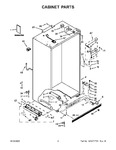 Diagram for 02 - Cabinet Parts