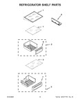 Diagram for 07 - Refrigerator Shelf Parts