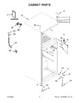 Diagram for 02 - Cabinet Parts