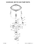 Diagram for 05 - Gearcase, Motor And Pump Parts