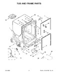 Diagram for 04 - Tub And Frame Parts