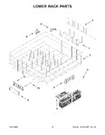 Diagram for 08 - Lower Rack Parts