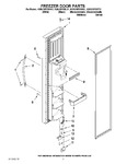 Diagram for 07 - Freezer Door Parts