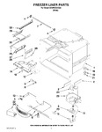 Diagram for 02 - Freezer Liner Parts