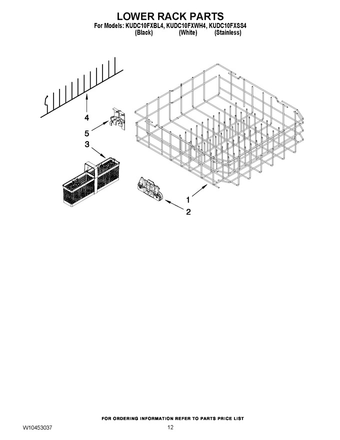 Diagram for KUDC10FXWH4