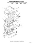 Diagram for 03 - Refrigerator Shelf Parts