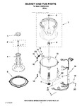 Diagram for 03 - Basket And Tub Parts