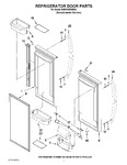 Diagram for 04 - Refrigerator Door Parts