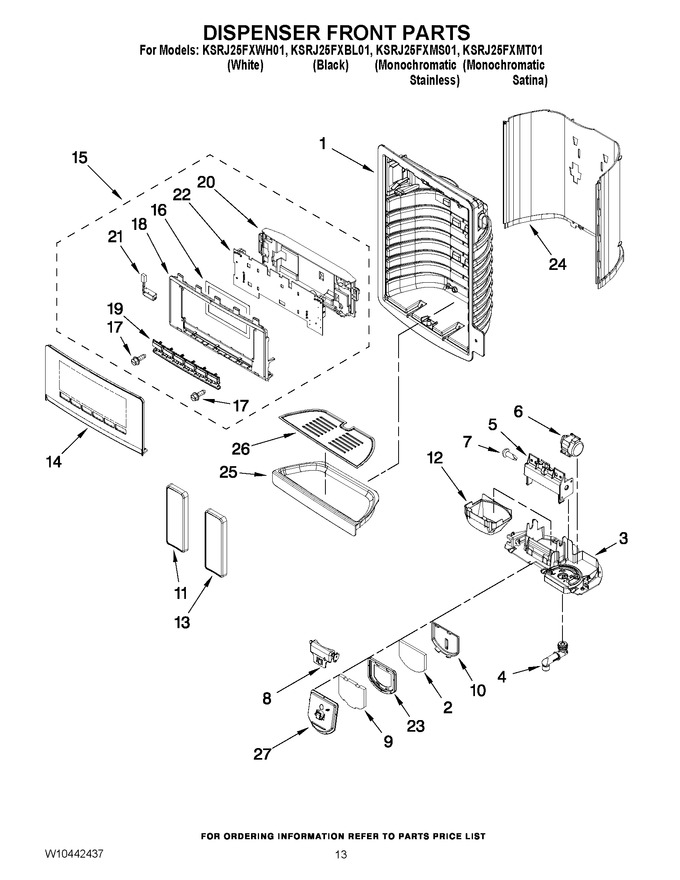 Diagram for KSRJ25FXMT01