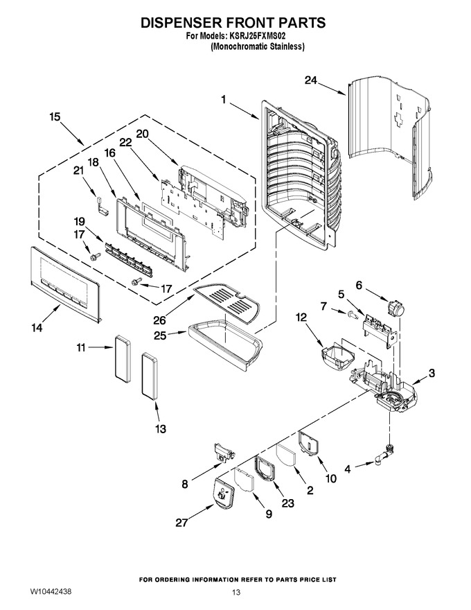 Diagram for KSRJ25FXMS02