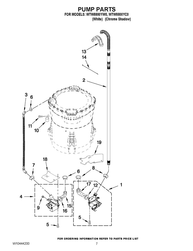 Diagram for WTW8800YC0