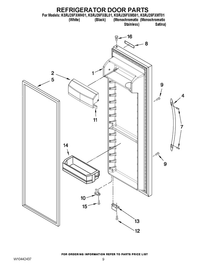 Diagram for KSRJ25FXMS01