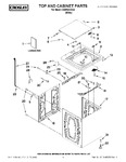 Diagram for 01 - Top And Cabinet Parts